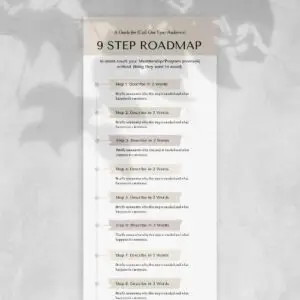 9 Step Roadmap