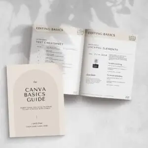 Canva Basics Guide