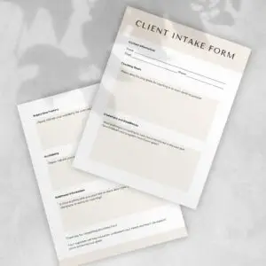 Client Intake Form