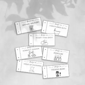 Coupon Book for New Parents Template