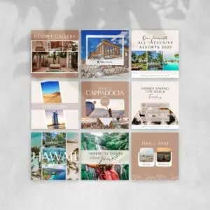 50 Travel Agent Instagram Posts