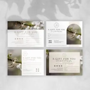 Photographer Gift Certificate