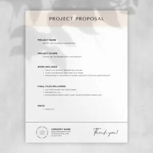 Project Proposal Template